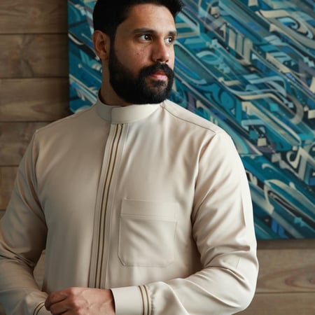 ثوب جمالي بخامة سميراميس