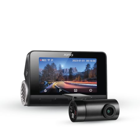 داش كام أمامية وخلفية A810 بدقة 4K من 70mai