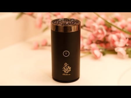 مبخرة إلكترونية محمولة بمنفذ Type-c أسود