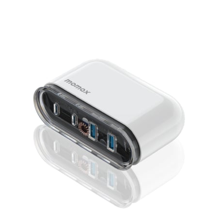 شاحن مكتبي موماكس بـ 4 منافذ MOMAX 80w