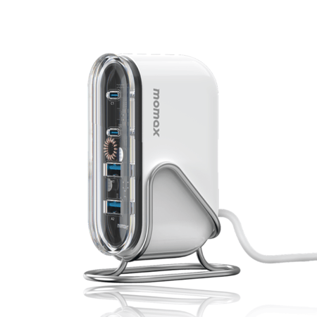 شاحن مكتبي موماكس بـ 4 منافذ MOMAX 80w