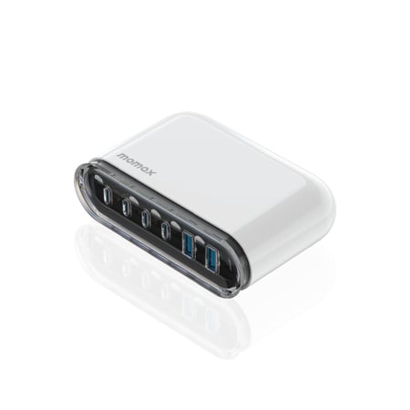 شاحن مكتبي موماكس بـ 6 منافذ MOMAX 120w