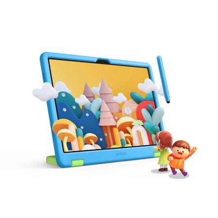هونر باد للاطفال وقلم ستايلوس HONOR pad X8a Kids سعة 128 الرام 4+4 واي فاي WiFi | كود الخصم X8aK