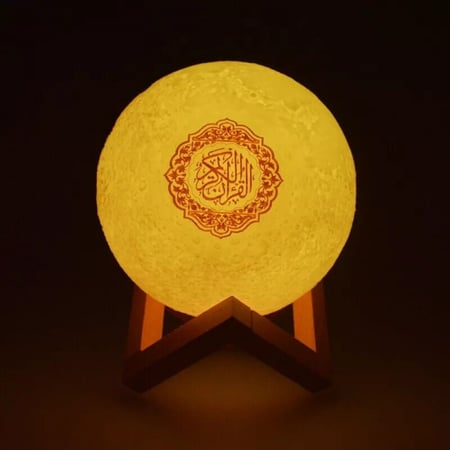 اضاءة ضوء القمر مكبر صوت بلوتوث القرآن الكريم