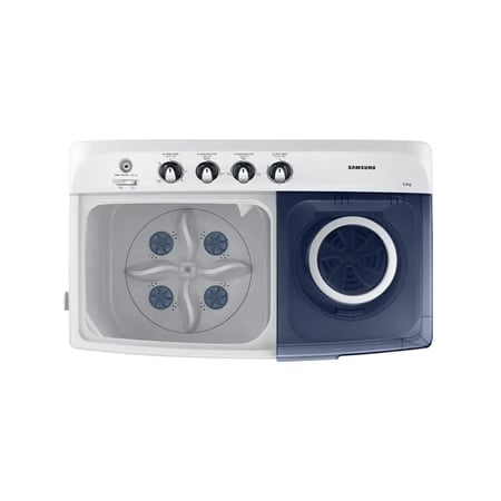 غساله سامسونج حوضين 12 كيلو WT12J4230MBYL