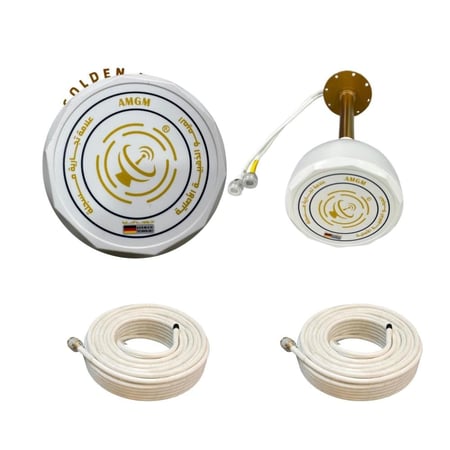 الانتينا الذهبية 30 ديبي مع راوتر هواوي يدعم جميع الشبكات H155-381 (بدون تركيب )