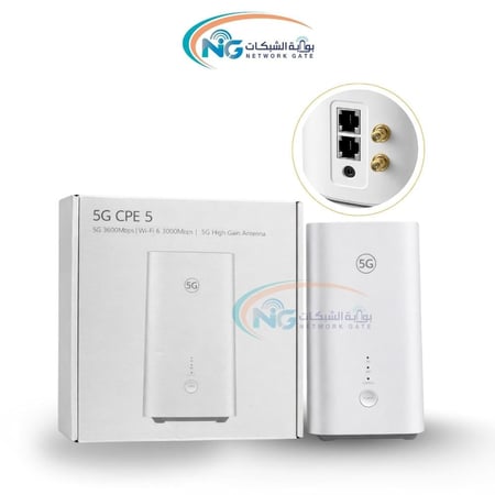 باكدج انتينا ميمو  32 ديبى  مع راوتر CPE5-H155-381  دولي يدعم جميع الشبكات