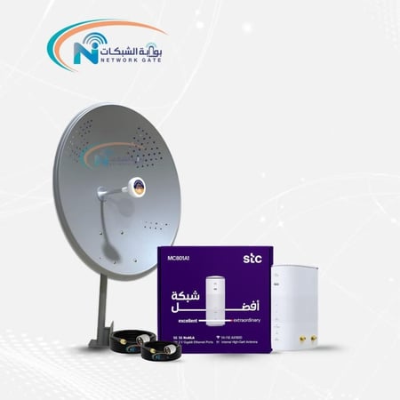 باكدج انتينا ميمو 32 ديبى + راوتر ZTE MC801A1 معدل برمجيا لتحسين الإشارة وسرعة الإنترنت!