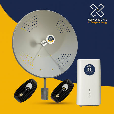 باكدج انتينا ميمو 32 ديبى  مع راوتر CPE 5 H155-381 يدعم جميع الشبكات