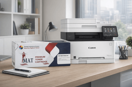 حبر MAT TONER CRG045/CF400A/201A اسود/BLACK