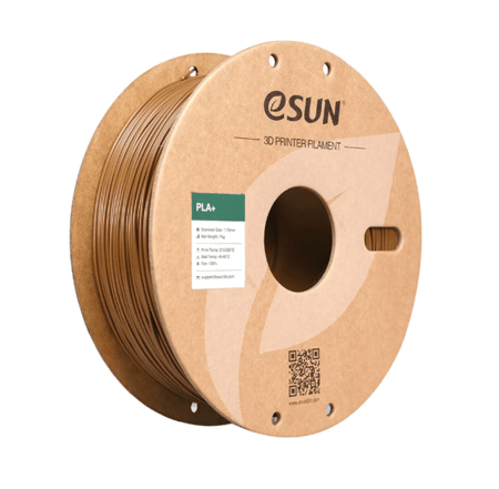 eSUN PLA+ 3D Printing Filament 1.75mm 1kg brown