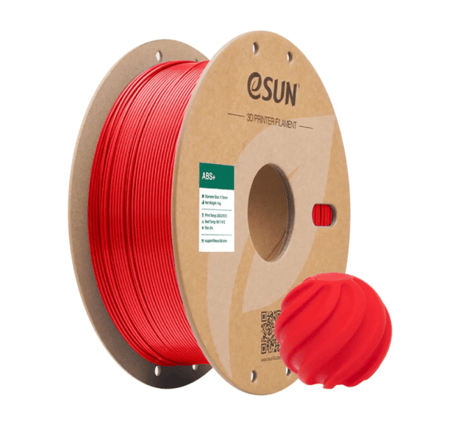 eSUN ABS+ 3D Printing Filament 1.75mm 1kg red