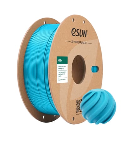 eSUN ABS+ 3D Printing Filament 1.75mm 1kg light blue