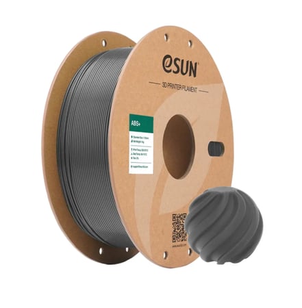 eSUN ABS+ 3D Printing Filament 1.75mm 1kg silver