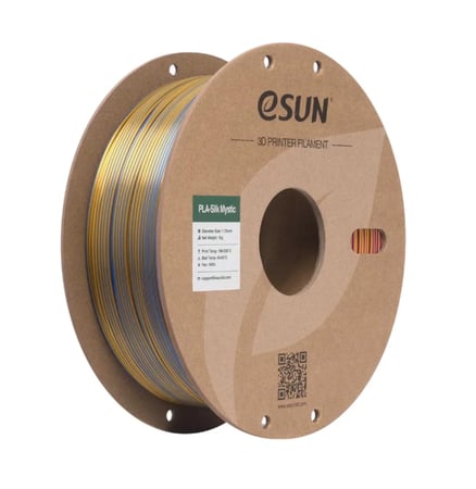 eSUN PLA Silk Multicolor gold blue purple