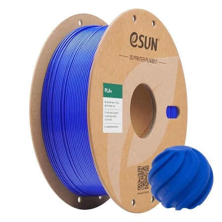 eSUN PLA+ 3D Printing Filament 1.75mm 1kg RGB blue