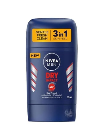 نيفيا – مزيل عرق ستيك دراي إمباكت للرجال (50 مل)
