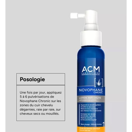 لوشن نوفوفين كرونيك لعلاج تساقط الشعر - 100 مل