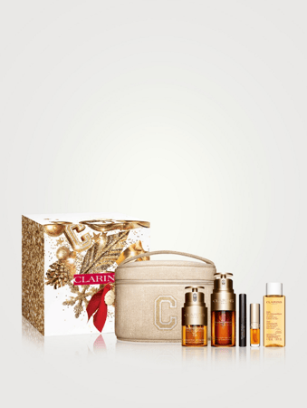 مجموعة كلارنس ايكونيك دبل سيروم 5 قطع وشنطة