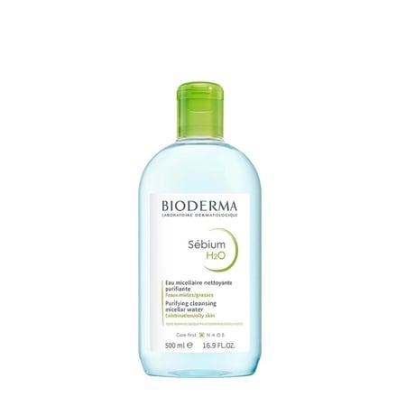 محلول سيبيوم بماء الميسيلار شفاف من بيوديرما 500مل