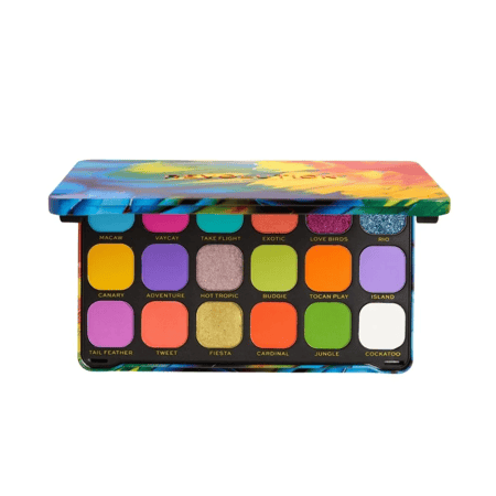 باليت ظلال عيون فور ايفر فلو ليس بيردز اوف بارادايس من ريفلوشن - 18 لون