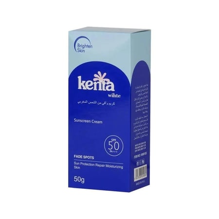 كريم واقي من الشمس مغربي بعامل حماية + 50 من كينتا - 50 جم