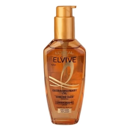 لوريال باريس ايلفيف اكسترا اوردنري زيت مغذي مناسب لجميع أنواع الشعر - 100مل