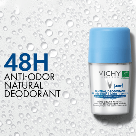 مزيل عرق 48 ساعة بالمعادن من فيتشي - 50مل