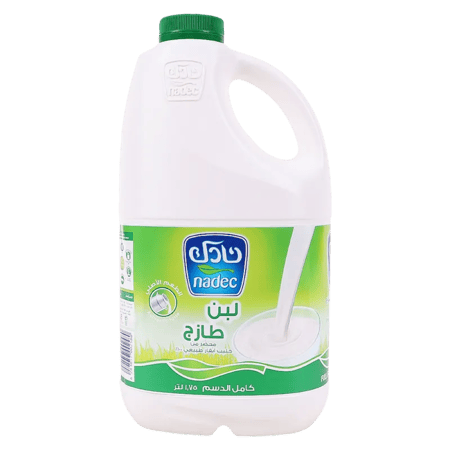 لبن كامل الدسم طازج نادك 1.75لتر