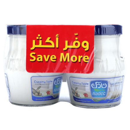 نادك جبنة بطعم الكريمة ربطه - 500جرام-