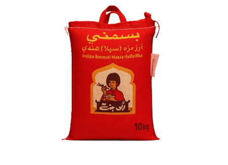 ابوبنت ارز بسمتي مزة سيلا 10 كيلو احمر