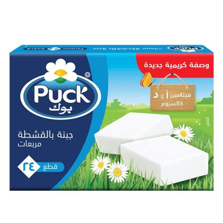 جبنة مربعات بالقشطة بوك 24 قطعة 432 ج