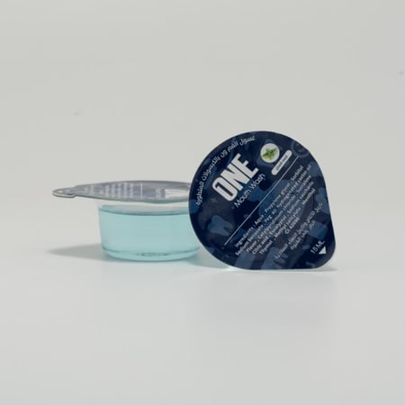 كبسولات غسول الفم ون ادفانسد بالنعناع – 20 كبسولة لتنظيف الفم وإنعاش النفس -  15 مل