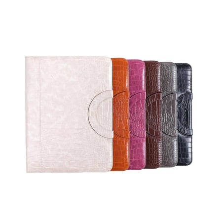 فولدر DOSSIÉ البني الجملي بنقشة جلد التمساح - حقيبة لابتوب وايباد