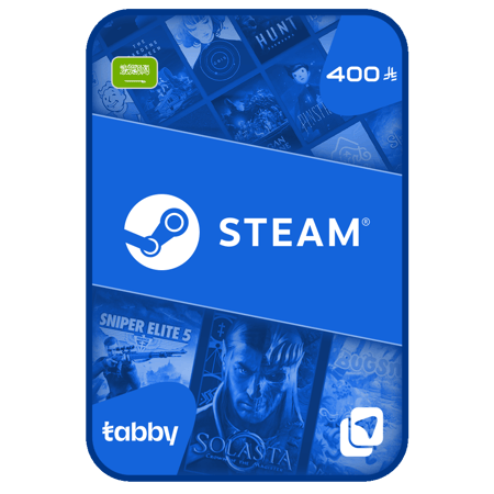 بطاقة شحن ستيم سعودي – 400 ريال