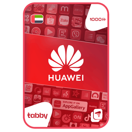 بطاقة هواوي الامارات- 1000 درهم | Huawei Gift Card