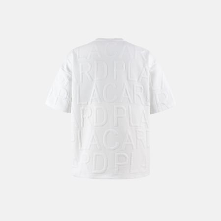 Placard White Printed