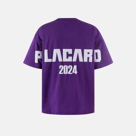 Placard Purple 3D