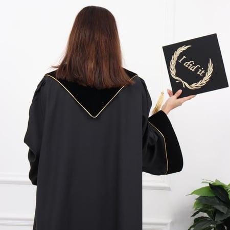 عباية تخرج   اسود