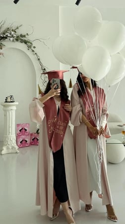 عباية تخرج بيبي بنك 2026