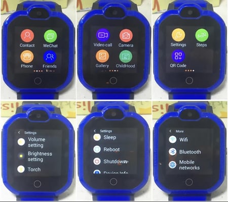 ساعة ذكية للأطفال 4G مع نظام تحديد المواقع GBS