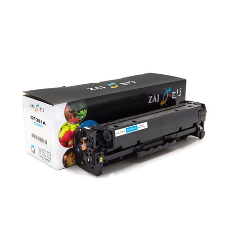 حبر طابعة 312A ازرق CF381A متوافق مع طابعات اتش بي HP printer M476dn, M476dw, M476nw