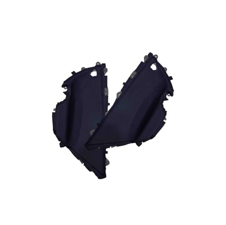 ديكور ابواب كامري - اوريون 2007-2011 الاسود ، اربع قطع