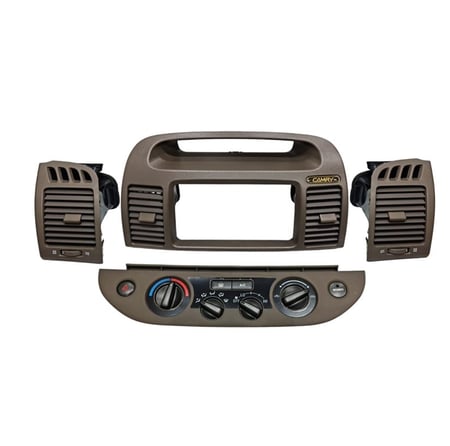 بكج ديكور ريش مكيف و ديكور مفتاح المكيف لكامري 2003-2006 - بيج