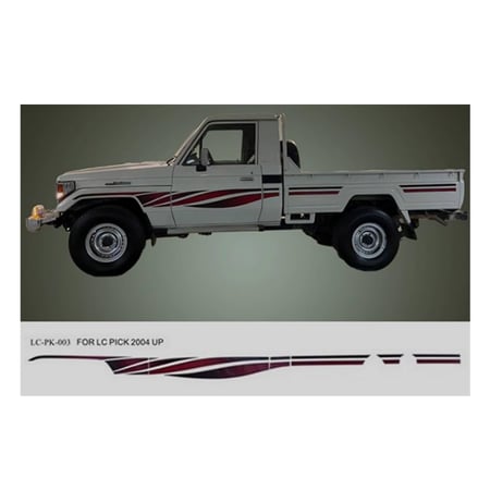 خط شطرطون جانبي للجهتين شاص 2004 اصلي وكالة