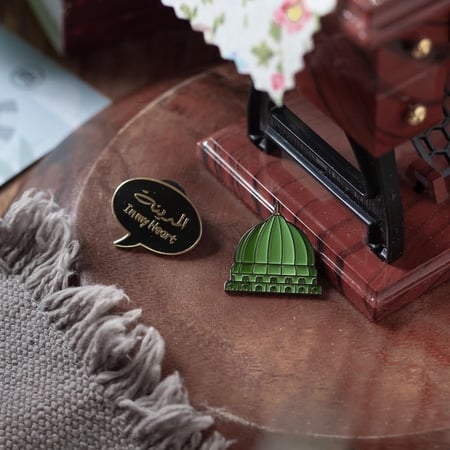 مغناطيس المدينة في قلبي (أسود)