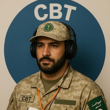 دورة اللغة الانجليزية للعسكريين (CBT) شهر