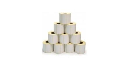 ورق باركود حراري  مقاس 38*15   - 50 رول - 2000ستيكر