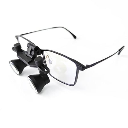 Adjustable GALILEO Flip-Up Loupes (3.0x) Titanium Frame