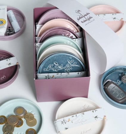 توزيعات العيد كوستر ( 12 حبات )